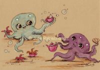 Octopi tea party